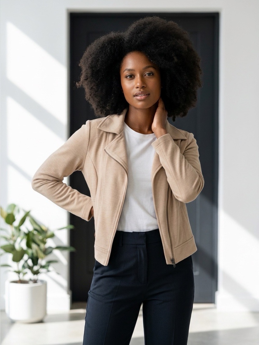 Body Central  Camel colored crop Jacket